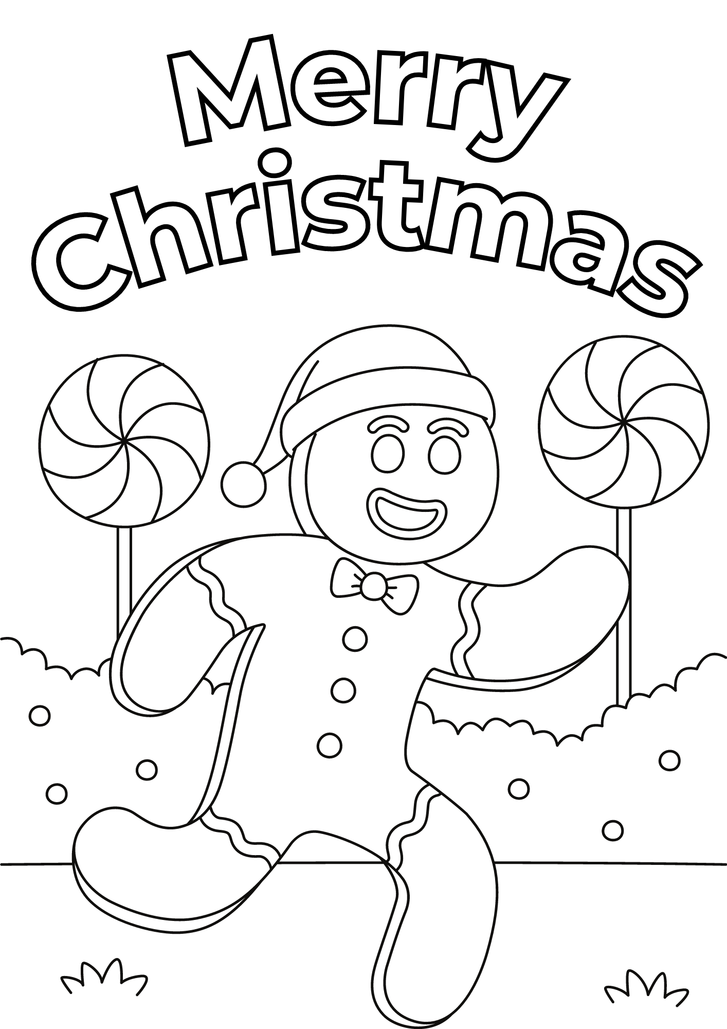 Keeley's Cause Merry Christmas Free Colouring Download